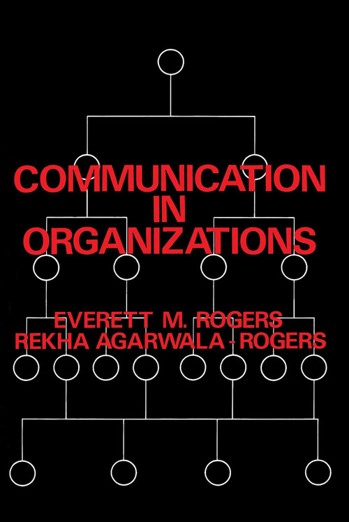 Communication in Organizations by Goodyear Roger, Rekha Agarwala-Rogers, 9780029267103