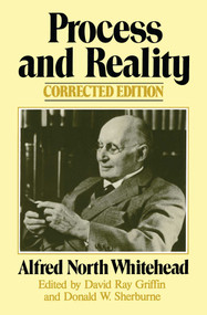 Process and Reality by Alfred North Whitehead, 9780029345702