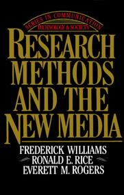 Research Methods and the New Media by Frederick Williams, 9780029353318