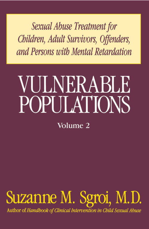 Vulnerable Populations Vol 2 by Suzanne Sgroi, 9780669209433