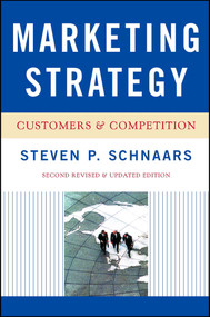 Marketing Strategy by Steven P. Schnaars, 9780684831916