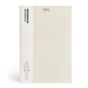 Fashionary Menswear Sketchbook A5 by Fashionary, 9789887711148