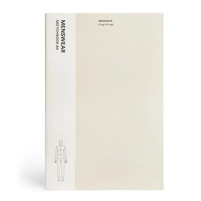 Fashionary Menswear Sketchbook A5 by Fashionary, 9789887711148