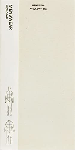 Fashionary Menswear Memopad by Fashionary, 9789887711179