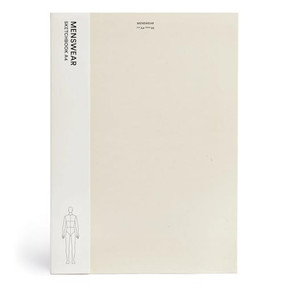 Fashionary Menswear Sketchbook A4 by Fashionary, 9789887711155