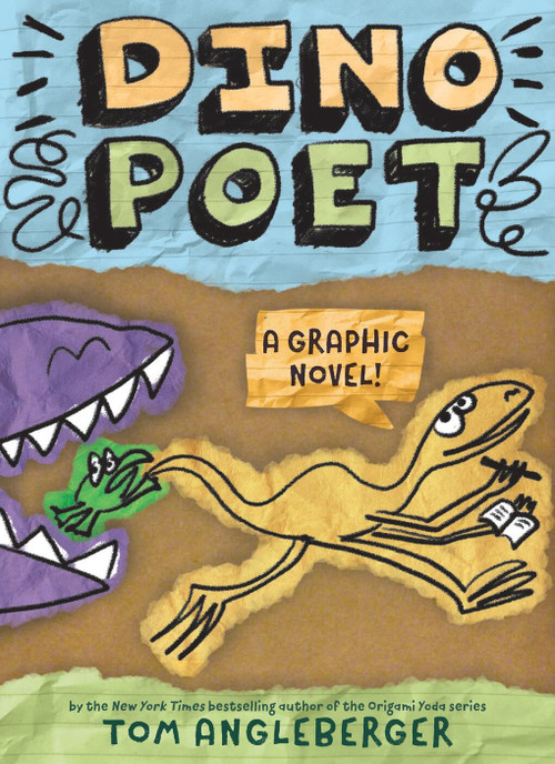 Dino Poet (A Graphic Novel) by Tom Angleberger, 9781419772801