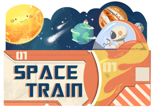 Space Train by Christopher Robbins, Susanna Covelli, 9781641708760