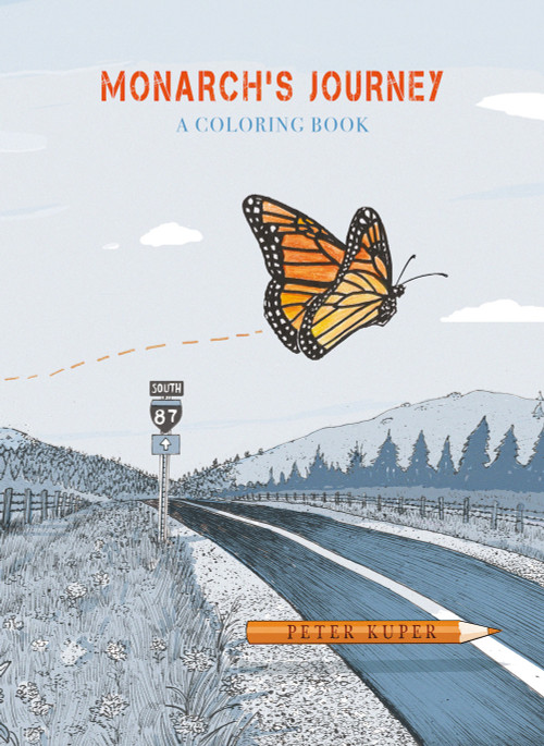 Monarch's Journey (A Coloring Book) by Peter Kuper, 9781914224294