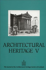Architectural Heritage 4 (Robert Adam) by John Lowrey, 9780748604623