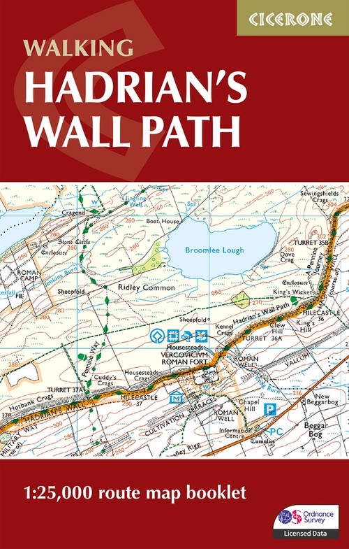 Hadrian's Wall Path Map Booklet (1:25,000 OS Route Mapping) by Mark Richards, 9781786311511