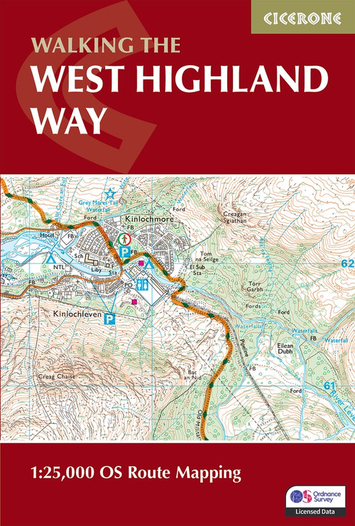 West Highland Way Map Booklet (1:25,000 OS Route Mapping) by Terry Marsh, 9781786311788