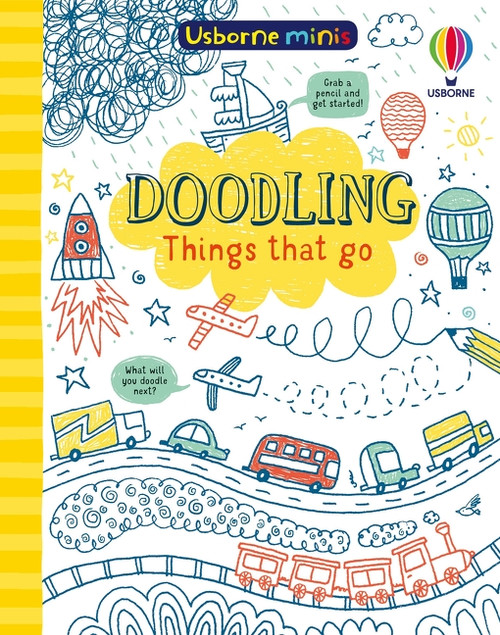 Doodling Things That Go by Simon Tudhope, Krysia Ellis, 9781835404478