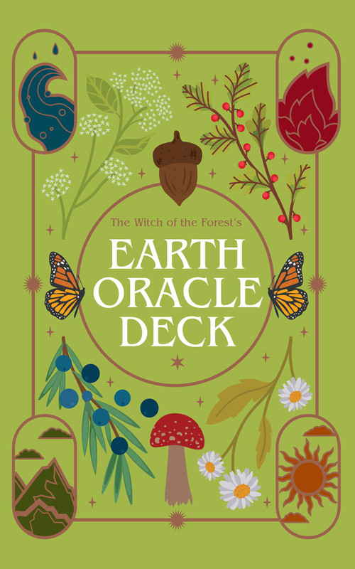 The Witch of the Forest's Earth Oracle Deck (78 oracle cards & green magick guide) by Lindsay Squire, Viki Lester, 9781836004080