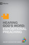 Hearing God's Word (Expositional Preaching) by Bobby Jamieson, 9781433525285