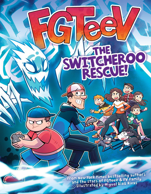 FGTeeV: The Switcheroo Rescue! (A Graphic Novel) - 9780063093010 by FGTeeV, Miguel Díaz Rivas, 9780063093010