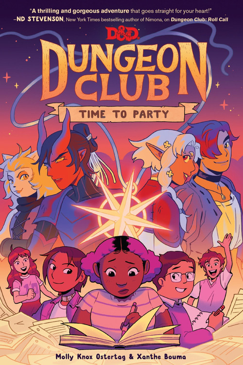 Dungeons & Dragons: Dungeon Club: Time to Party (A Graphic Novel) - 9780063268456 by Molly Knox Ostertag, Xanthe Bouma, 9780063268456