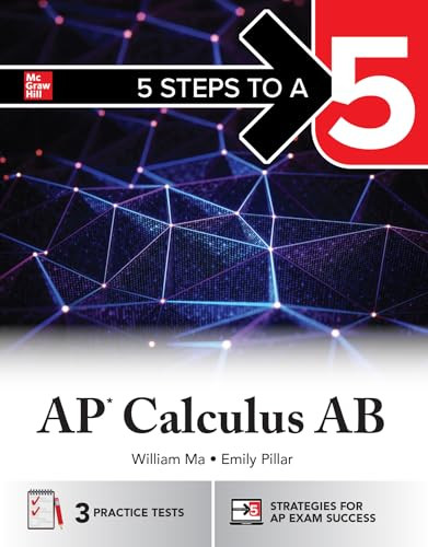 5 Steps to a 5: AP Calculus AB 2026: Practice AP Tests + AP Content Review + Digital Exams by Emily Pillar, 9781266716959