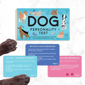 DOG PERSONALITY TEST CARDS, GR900078