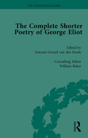 The Complete Shorter Poetry of George Eliot Vol 2 - 9781032921518 by Antonie Gerard van den Broek, William Baker, 9781032921518