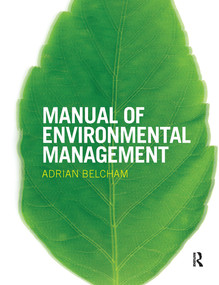 Manual of Environmental Management by Adrian Belcham, 9781032920856