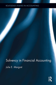 Solvency in Financial Accounting by Julie E. Margret, 9781032923963
