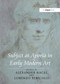 Subject as Aporia in Early Modern Art by Alexander Nagel, Lorenzo Pericolo, 9781032924069