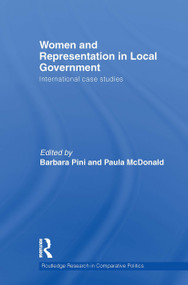 Women and Representation in Local Government (International Case Studies) - 9781032926223 by Barbara Pini, 9781032926223