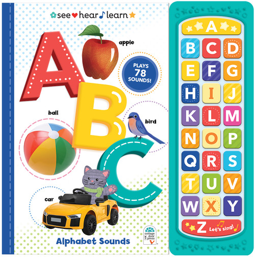 ABC (See Hear Learn) by Melanie Demmer, Jaye Garnett, Cottage Door Press, 9798890192172