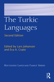 The Turkic Languages by Lars Johanson, Éva Á. Csató, 9781032153704