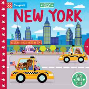 Busy New York (Push Pull Slide) by Campbell Books, 9781035058365