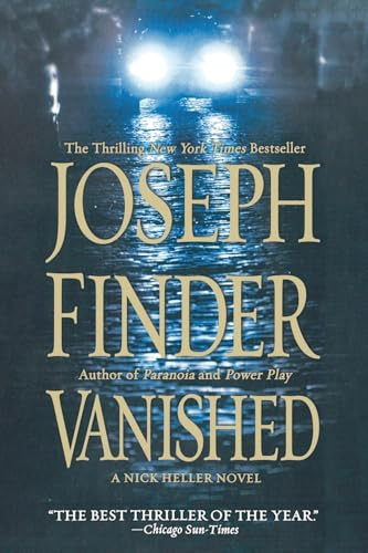 Vanished - 9781250378873 by Joseph Finder, 9781250378873