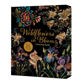 Wildflowers in Bloom Coloring Book (Over 150 Pages of Beautiful Botanicals to Color with Stunning Sprayed Edges) by Editors of Chartwell Books, 9780785846321