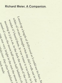 A Companion by Richard Meier, 9798891060159