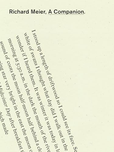A Companion by Richard Meier, 9798891060159
