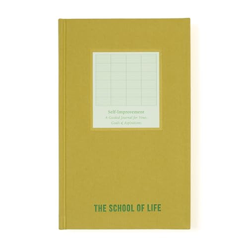 Self-Improvement Journal (A guided journal for vows, goals and aspirations) by The School of Life, 9781916753204