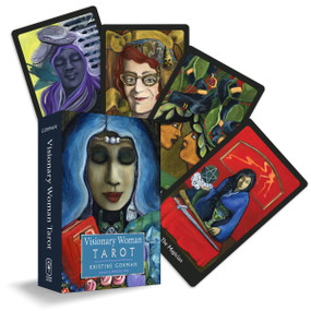 Visionary Woman Tarot ((78 Full-Color Cards and 160-Page Full-Color Guidebook)) by Kristine Gorman, Benebell Wen, 9781578638697