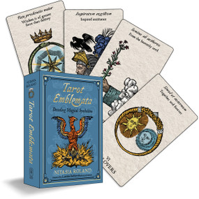 Tarot Emblemata (Decoding Magical Symbolism (83 Full-Color Cards and 192-Page Guidebook)) by Nitasia Roland, Laetitia Barbier, 9781578638963