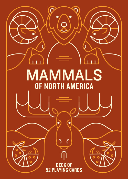 Mammals of North America Deck (52 Playing Cards) by Mountaineers Books, 9781680517934