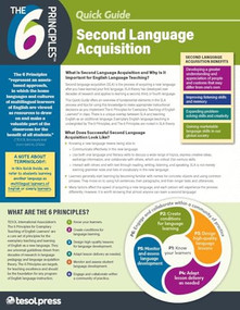 The 6 Principles Quick Guide for Second Language Acquisition by Helene Becker, Deborah J. Short, 9781953745422