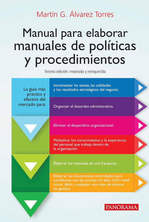 Manual para elaborar manuales de política y procedimientos (Spanish Edition) by Martín Álvarez Torres, 9786078756957