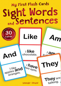 My First Flash Cards: Sight Words and Sentences (Flash Cards For Children) by Wonder House Books, 9789389178364