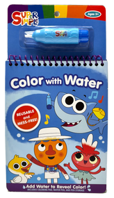 Super Simple Color with Water by Super Simple & Dover Publications, 9780486854250
