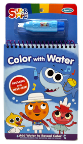 Super Simple Color with Water by Super Simple & Dover Publications, 9780486854250