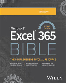 Microsoft Excel 365 Bible - 9781394298242 by Michael Alexander, Dick Kusleika, 9781394298242