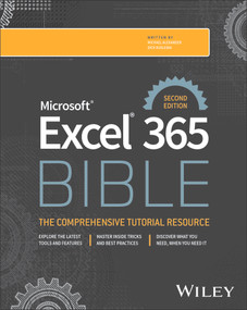Microsoft Excel 365 Bible - 9781394298242 by Michael Alexander, Dick Kusleika, 9781394298242