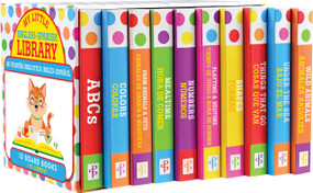 My Little Library of Bilingual Board Books - (Set of 10 English-Spanish Board Books), 9781441344656