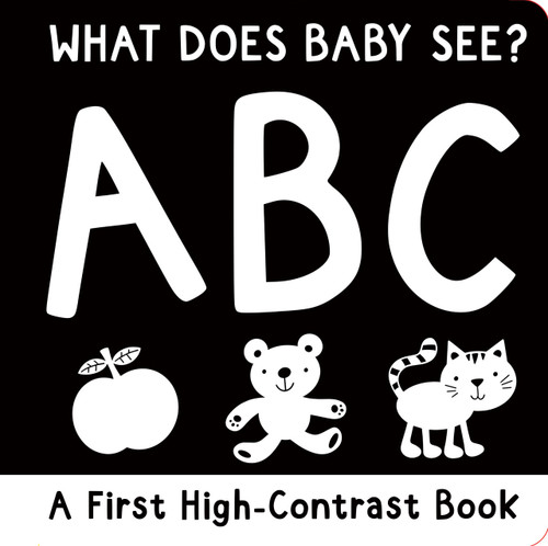 What Does Baby See? ABC: A First High-Contrast Board Book by Simon Abbott, 9781441344762