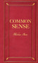 Common Sense (Deluxe, hardbound edition) by Thomas Paine, 9781441344137