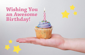 Birthday Postcard: Happy Birthday Candles (Package of 25) (Wishing You an Awesome Birthday!) by Broadman Church Supplies Staff, 9781087781440