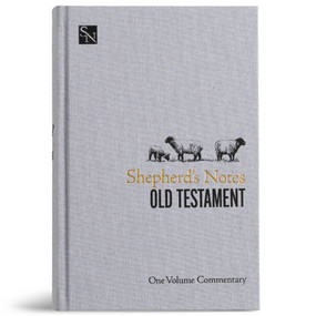 Shepherd's Notes on the Old Testament (One Volume Commentary) by Holman Bible Publishers, 9798384523482